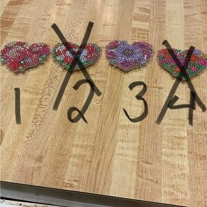 Diamond Art Brooch Sealed Choose 1